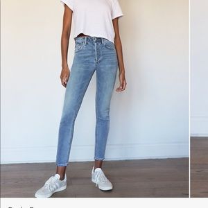 Like New DENIM FORUM :  YOKO HIGH RISE SLIM